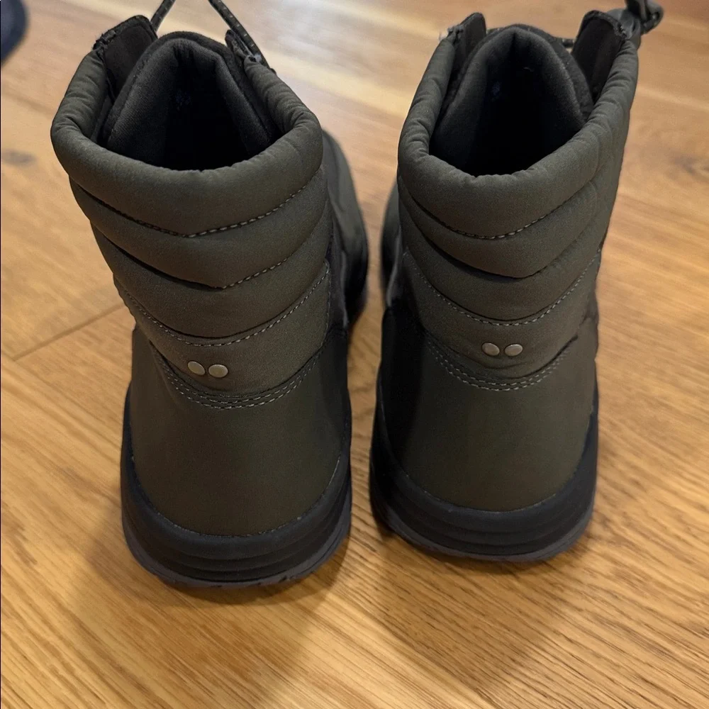 Ryka Amanda Cold Weather Hiking Boots Womens 9 Dark Green Excellent Condition